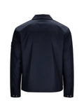 Stone Island 1200011 all-weather cotton canvas S.I. Ghost windproof and breathable regular-fit overshirt