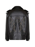 John Richmond studded leather jacket