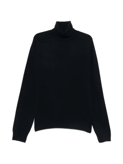 Maison Margiela raw-edge mock-neck sweater