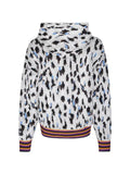 PDF leopard-print intarsia-knit hoodie