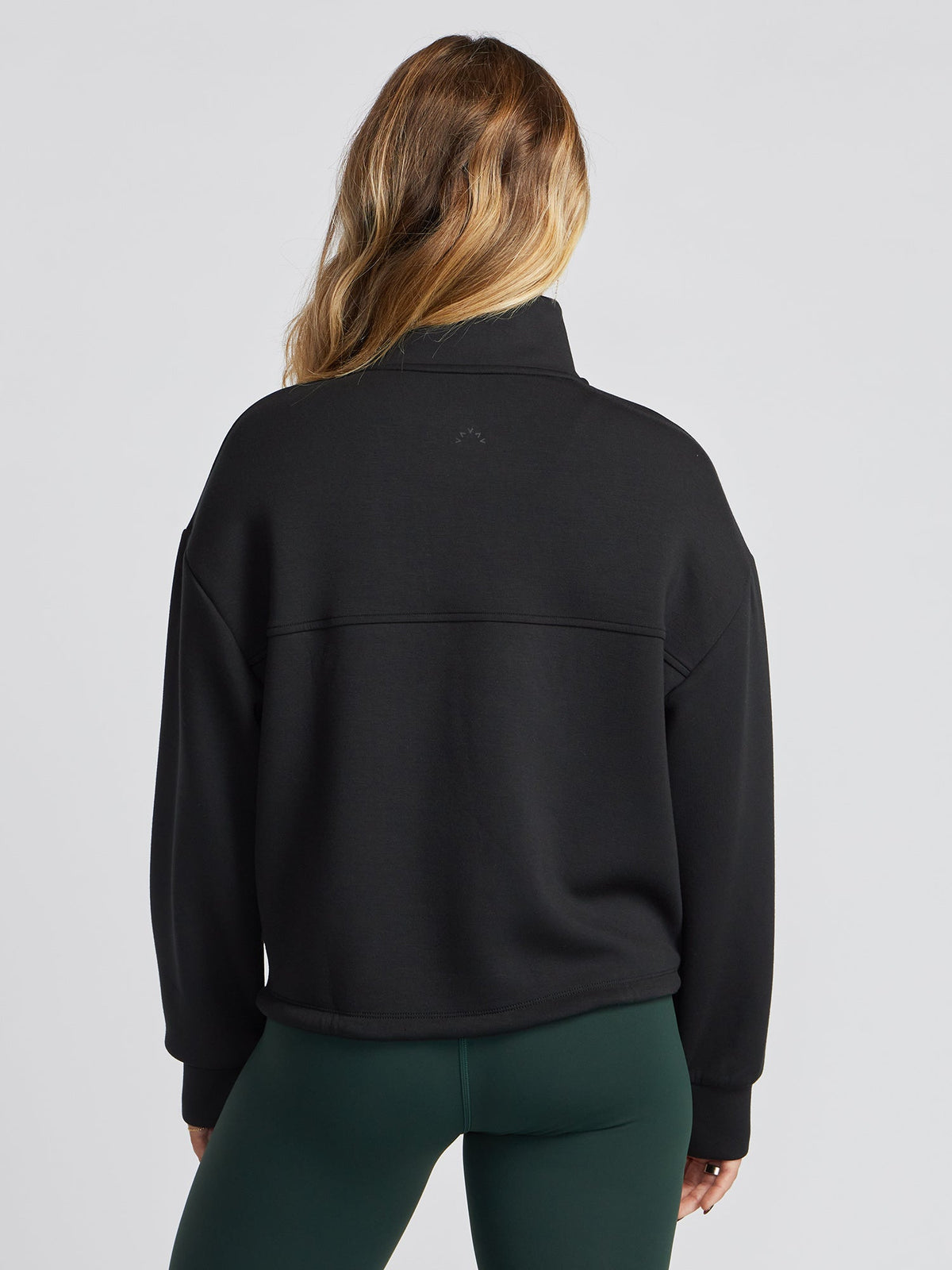 Sian Cropped Half Zip Midlayer